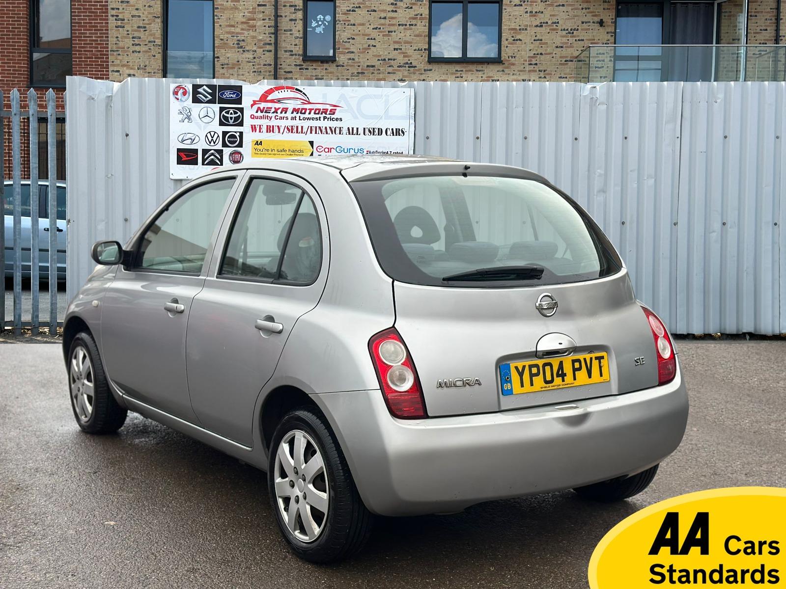 Nissan Micra 1.2 16v SE Hatchback 5dr Petrol Automatic (161 g/km, 79 bhp)