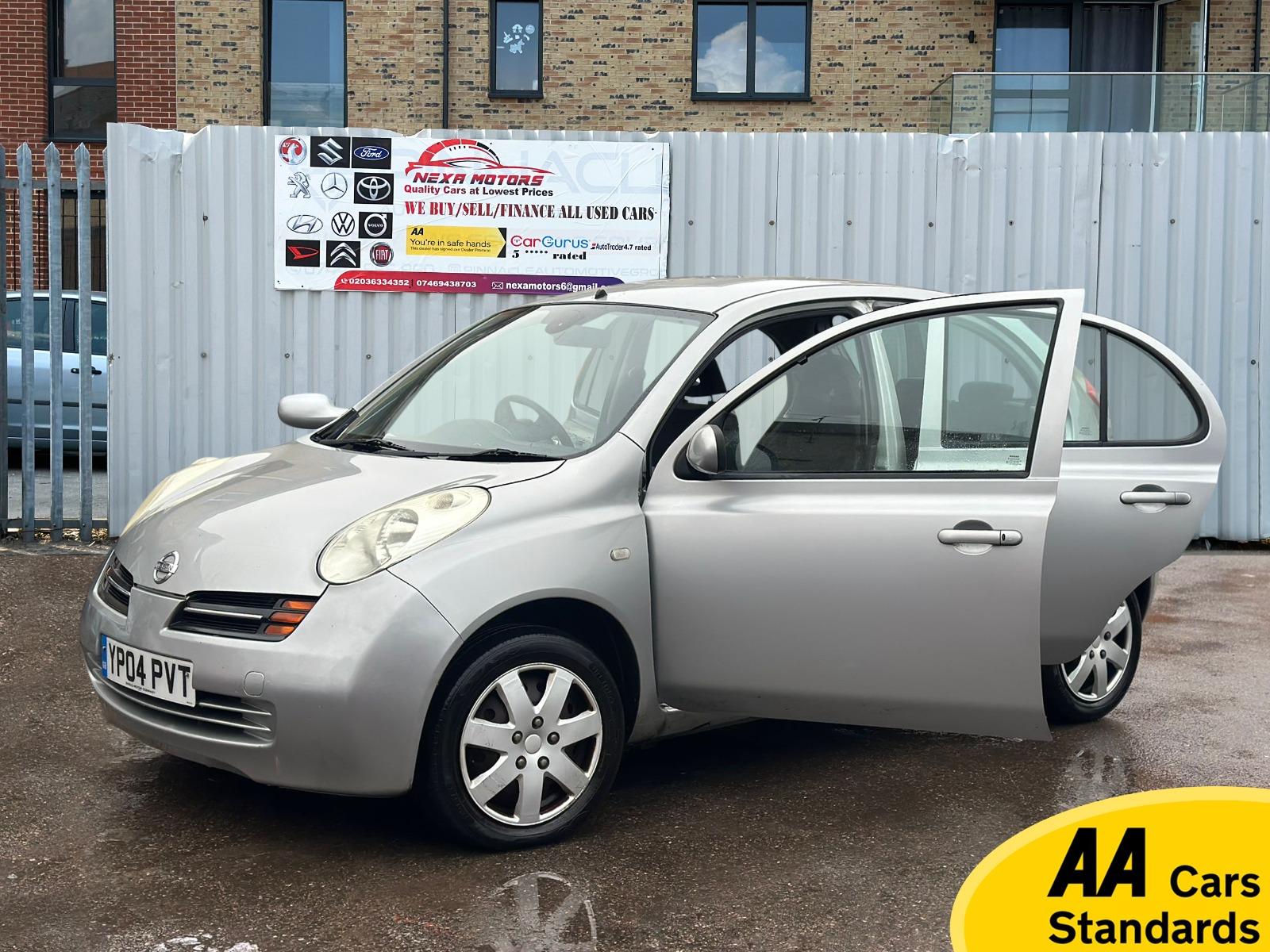 Nissan Micra 1.2 16v SE Hatchback 5dr Petrol Automatic (161 g/km, 79 bhp)