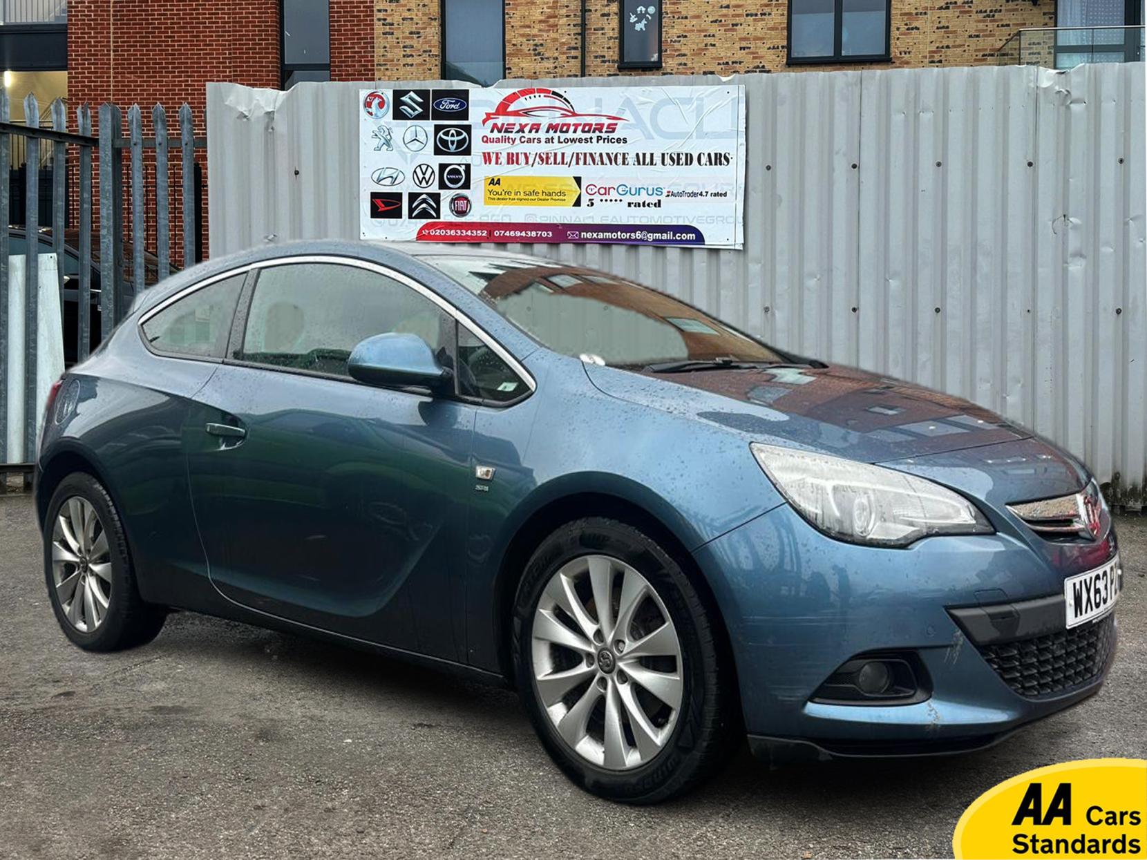 Vauxhall Astra GTC 1.4T SRi Coupe 3dr Petrol Manual Euro 5 (s/s) (140 ps)
