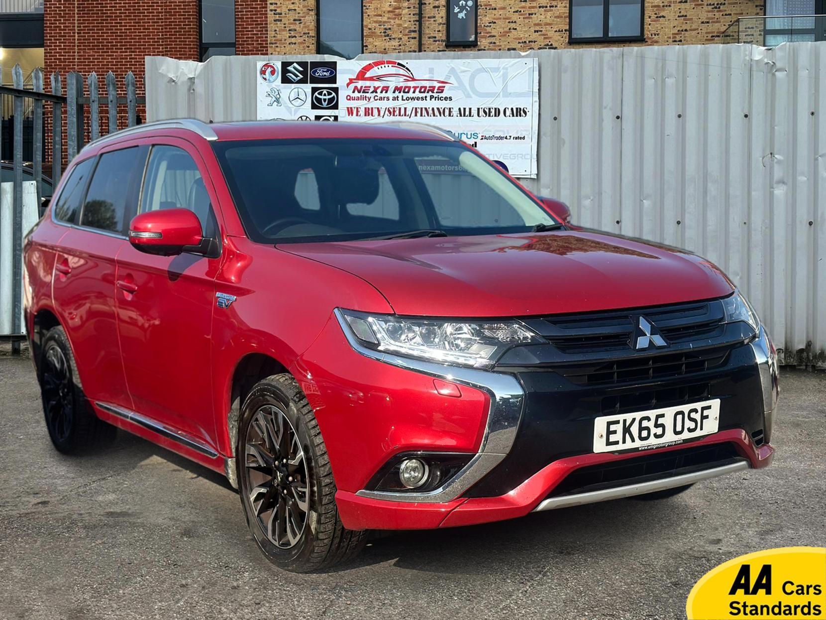 Mitsubishi Outlander 2.0h 12kWh GX4h SUV 5dr Petrol Plug-in Hybrid CVT 4WD Euro 6 (s/s) (200 ps)