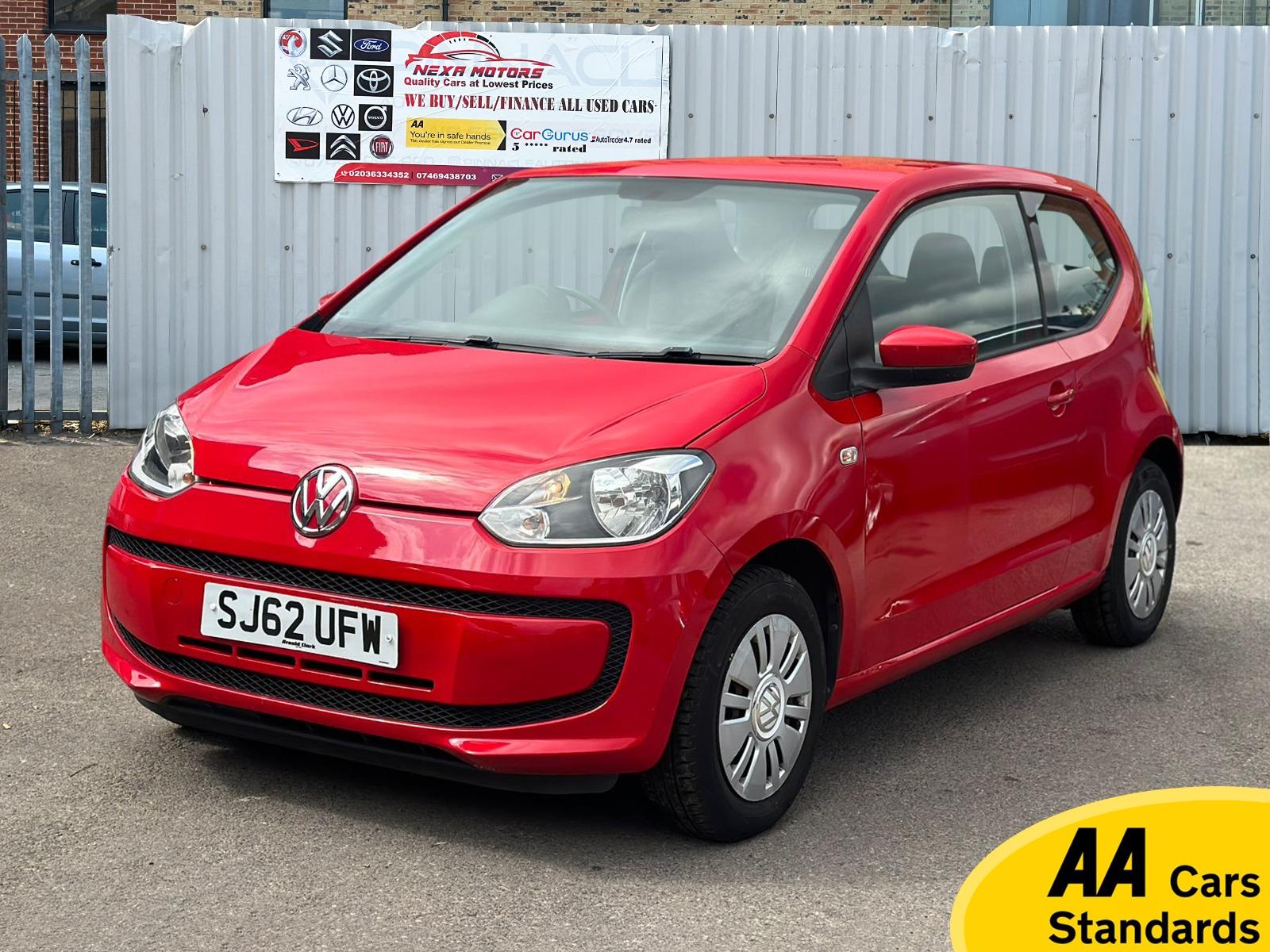 Volkswagen up! 1.0 Move up! Hatchback 3dr Petrol Manual Euro 5 (60 ps)