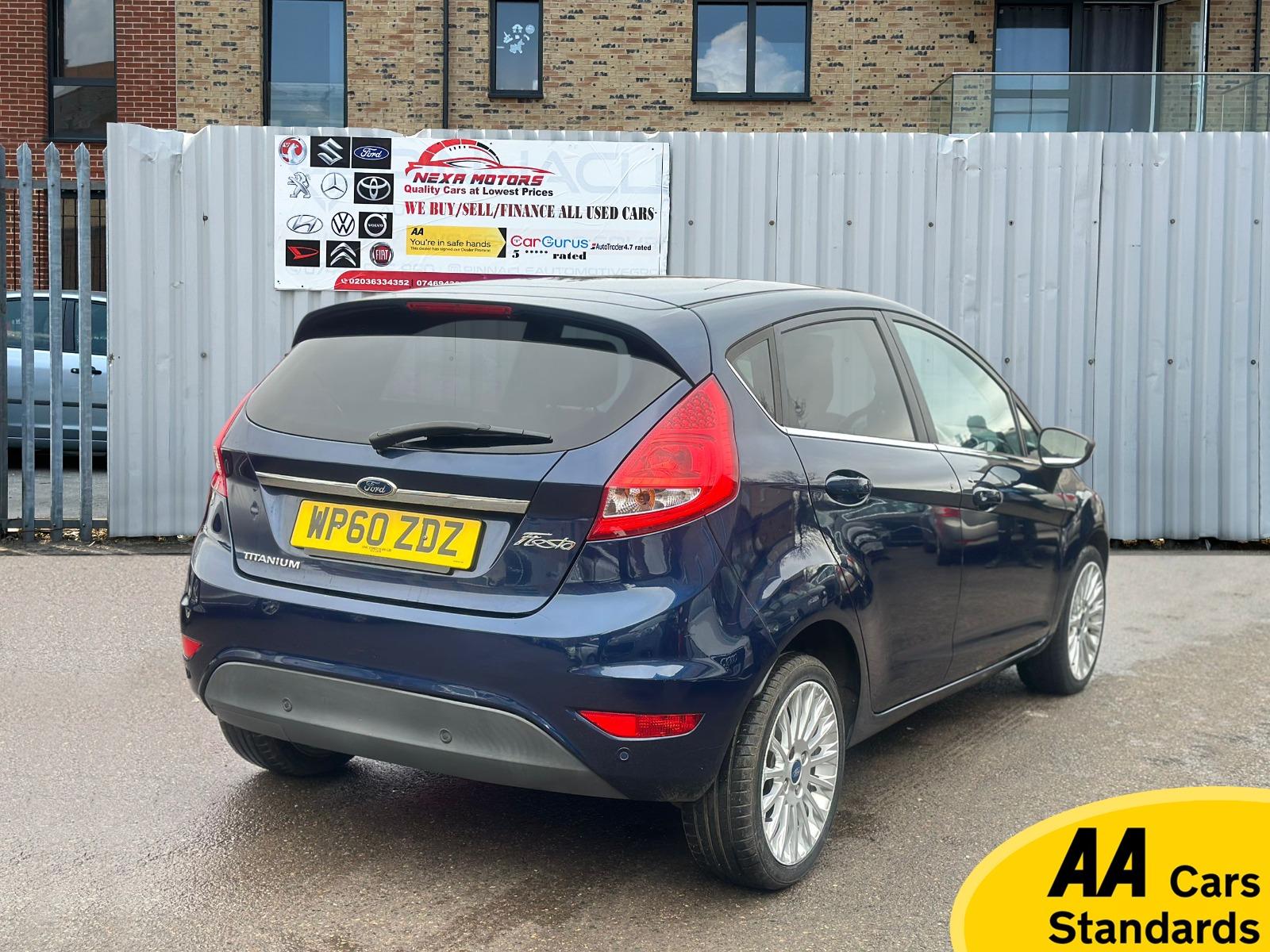 Ford Fiesta 1.4 Titanium Hatchback 5dr Petrol Automatic (154 g/km, 94 bhp)