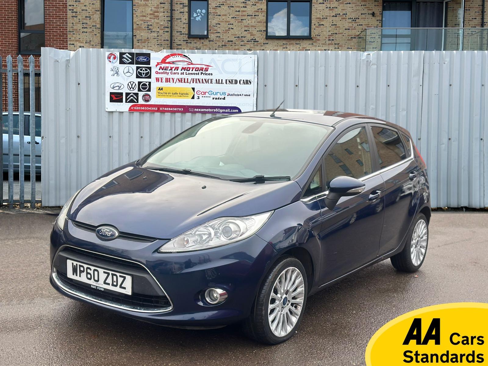 Ford Fiesta 1.4 Titanium Hatchback 5dr Petrol Automatic (154 g/km, 94 bhp)