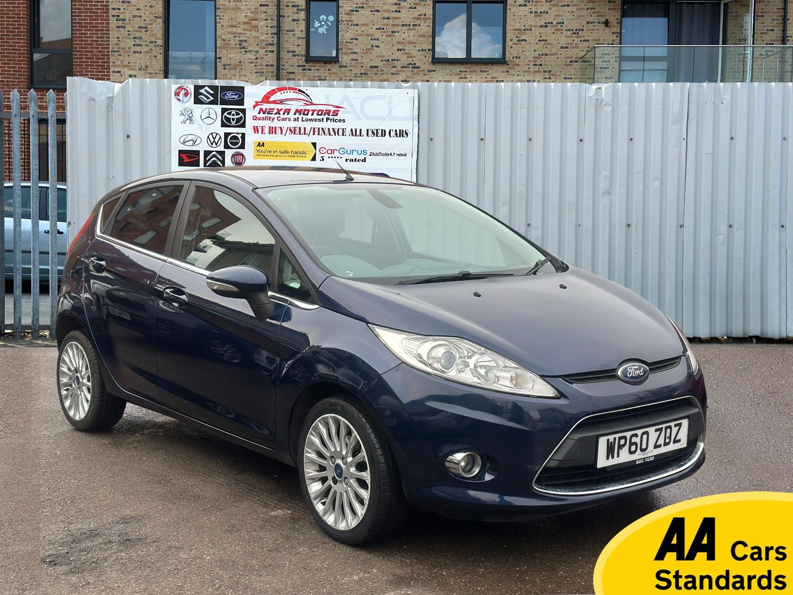 Ford Fiesta 1.4 Titanium Hatchback 5dr Petrol Automatic (154 g/km, 94 bhp)