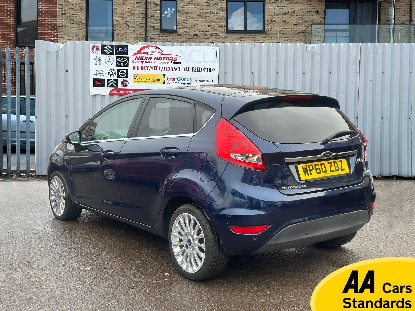 Ford Fiesta 1.4 Titanium Hatchback 5dr Petrol Automatic (154 g/km, 94 bhp)