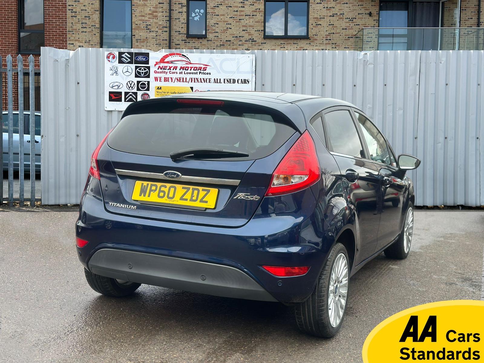 Ford Fiesta 1.4 Titanium Hatchback 5dr Petrol Automatic (154 g/km, 94 bhp)