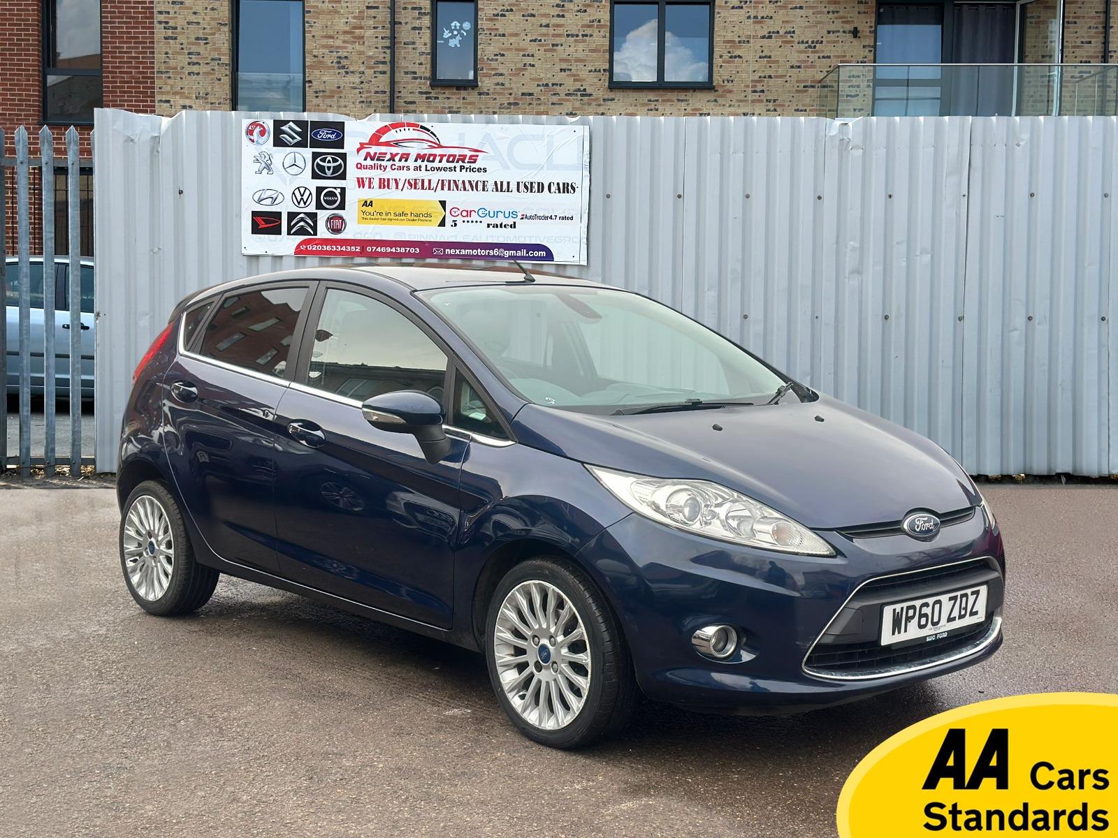 Ford Fiesta 1.4 Titanium Hatchback 5dr Petrol Automatic (154 g/km, 94 bhp)