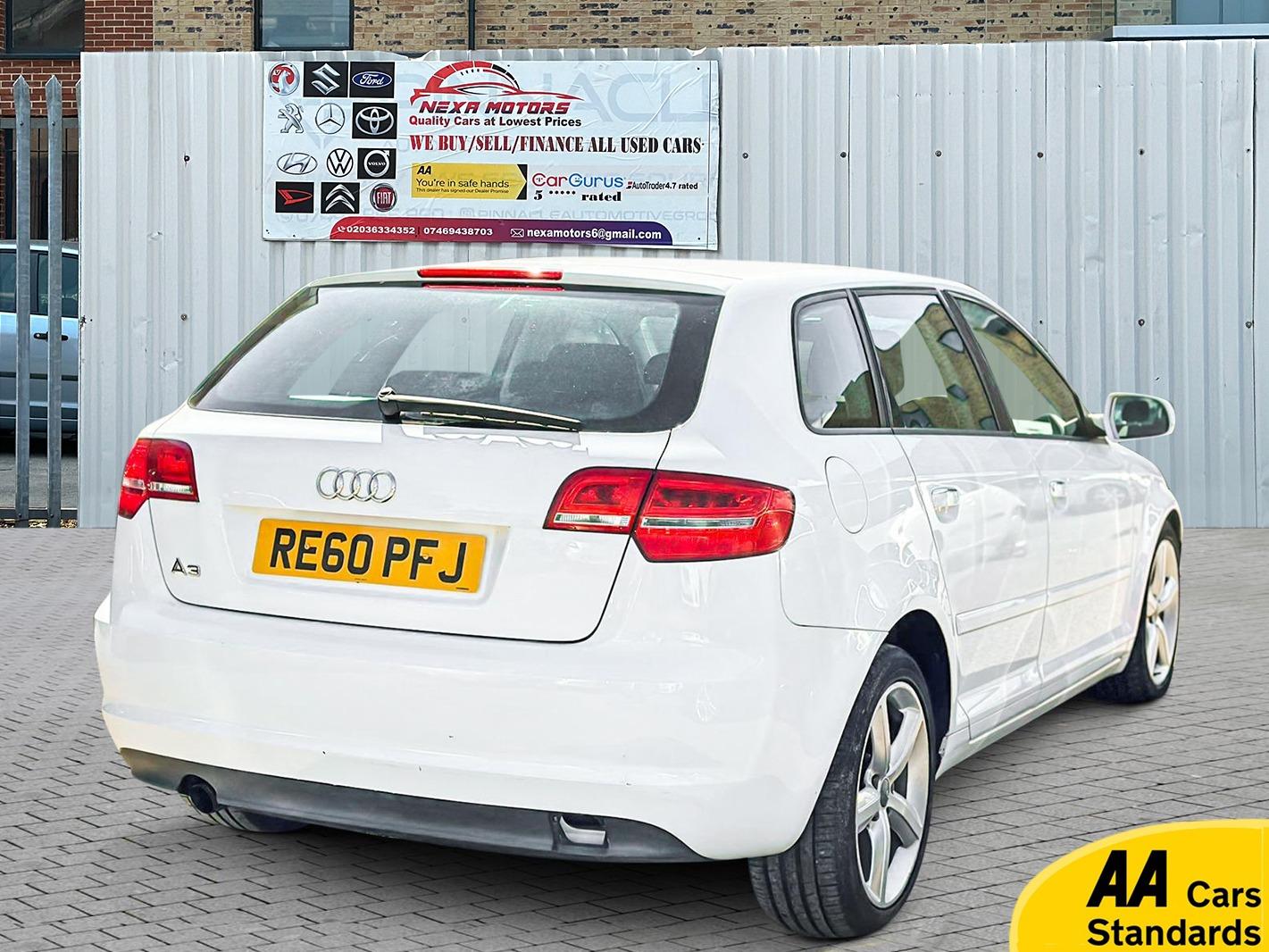 Audi A3 1.6 Technik SE Sportback 5dr Petrol Manual Euro 4 (102 ps)