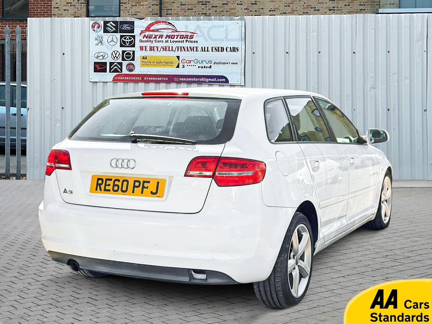 Audi A3 1.6 Technik SE Sportback 5dr Petrol Manual Euro 4 (102 ps)