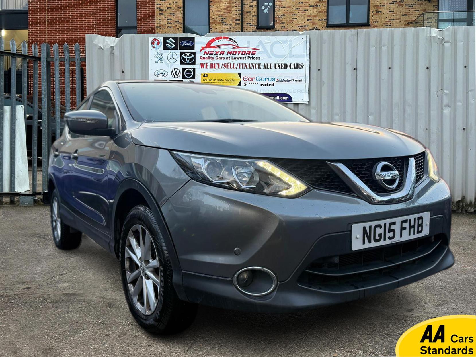 Nissan Qashqai 1.2 DIG-T Acenta SUV 5dr Petrol Manual 2WD Euro 6 (s/s) (115 ps)
