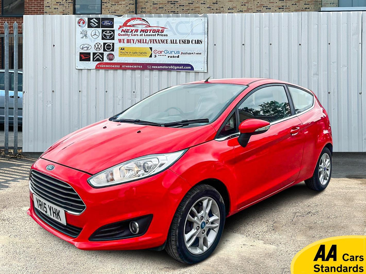 Ford Fiesta 1.25 Zetec Hatchback 3dr Petrol Manual Euro 5 (82 ps)