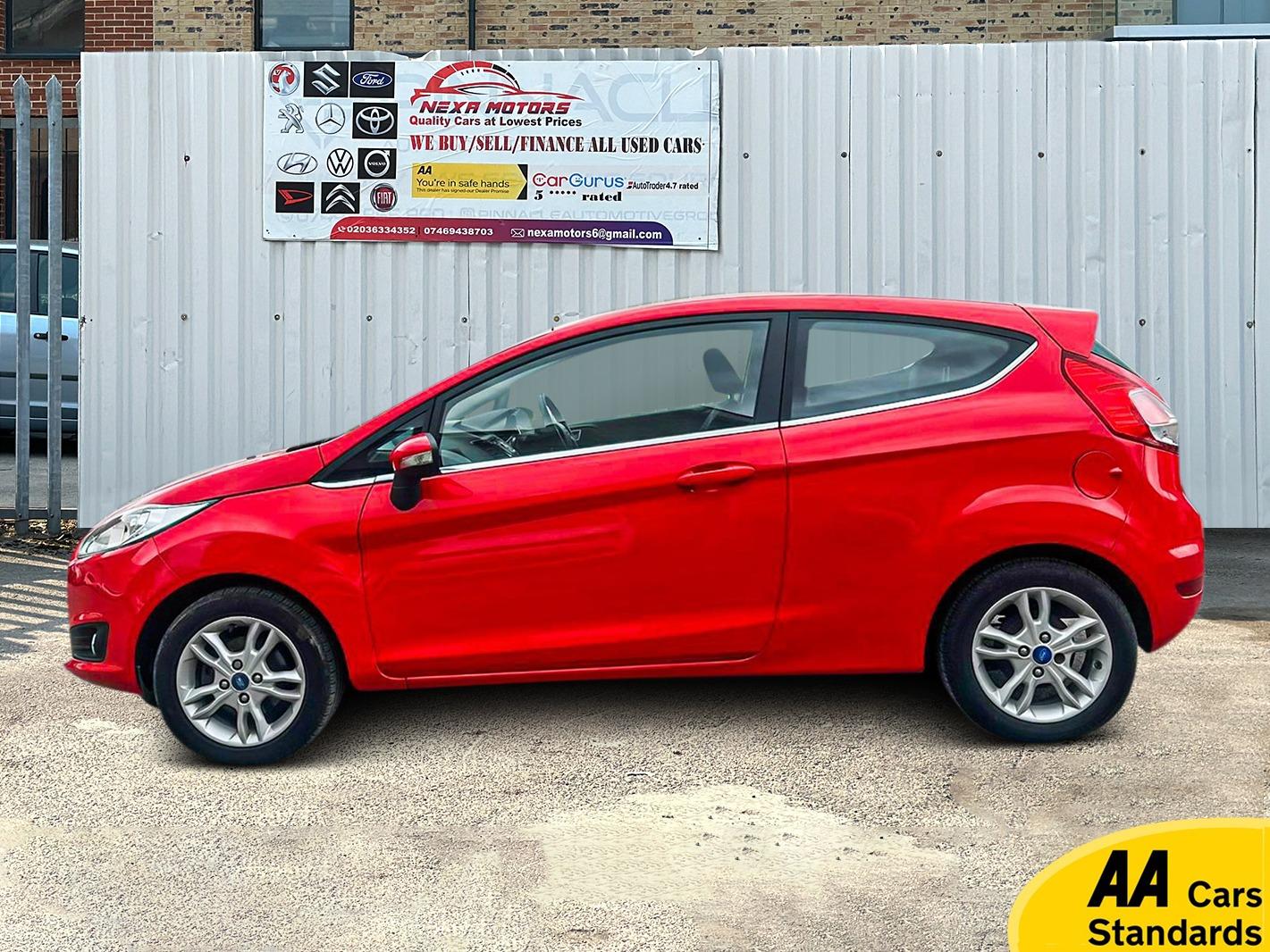 Ford Fiesta 1.25 Zetec Hatchback 3dr Petrol Manual Euro 5 (82 ps)