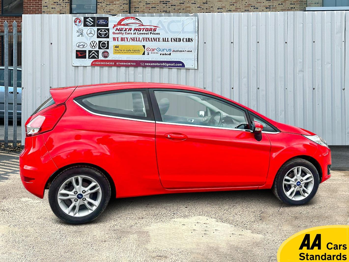 Ford Fiesta 1.25 Zetec Hatchback 3dr Petrol Manual Euro 5 (82 ps)