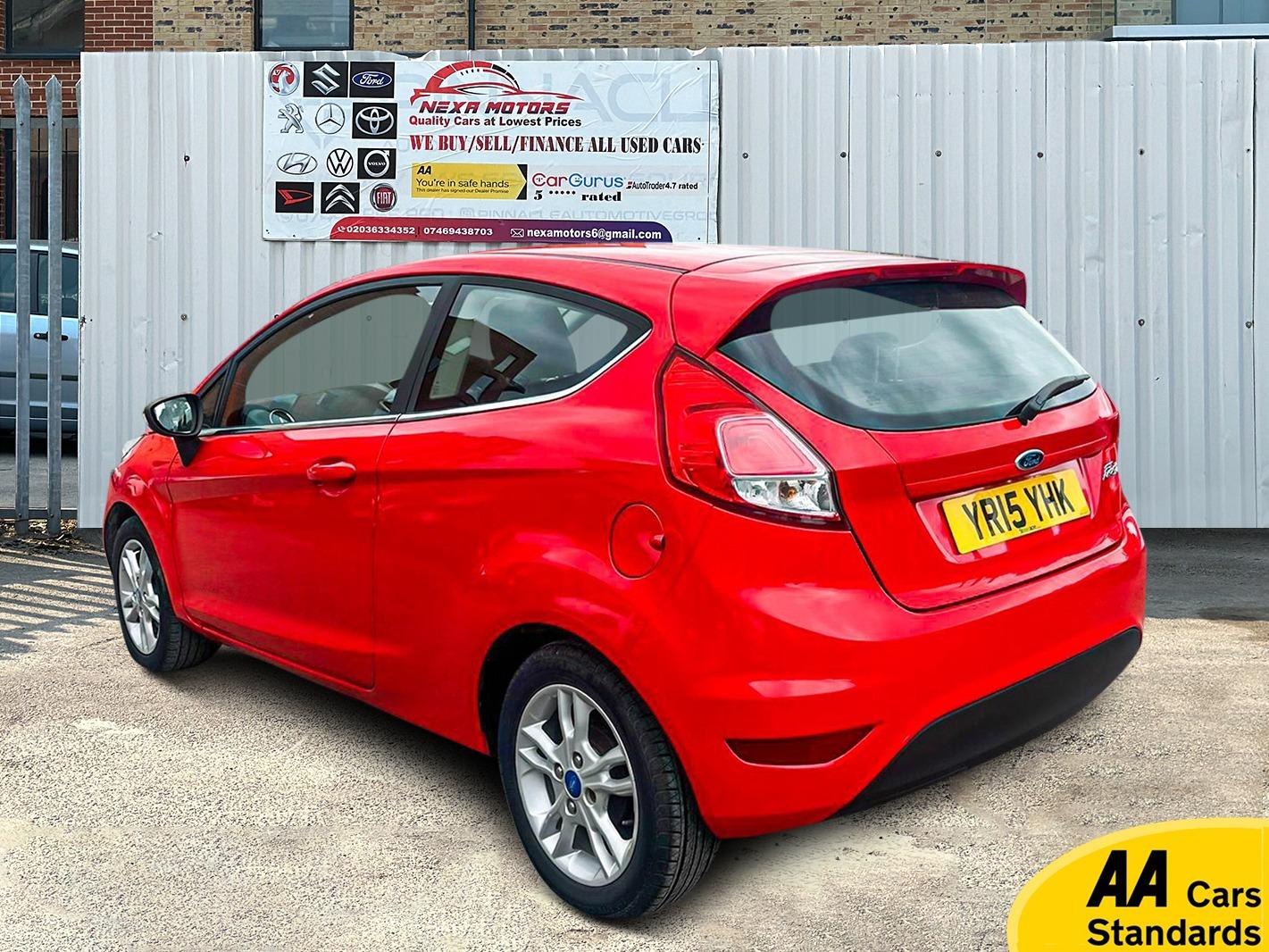 Ford Fiesta 1.25 Zetec Hatchback 3dr Petrol Manual Euro 5 (82 ps)