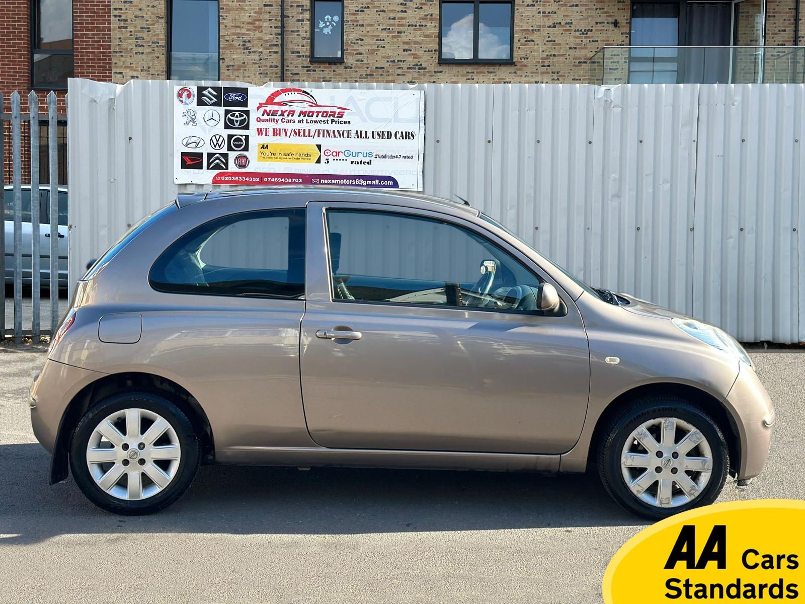 Nissan Micra 1.4 16v SVE Hatchback 3dr Petrol Automatic (163 g/km, 87 bhp)