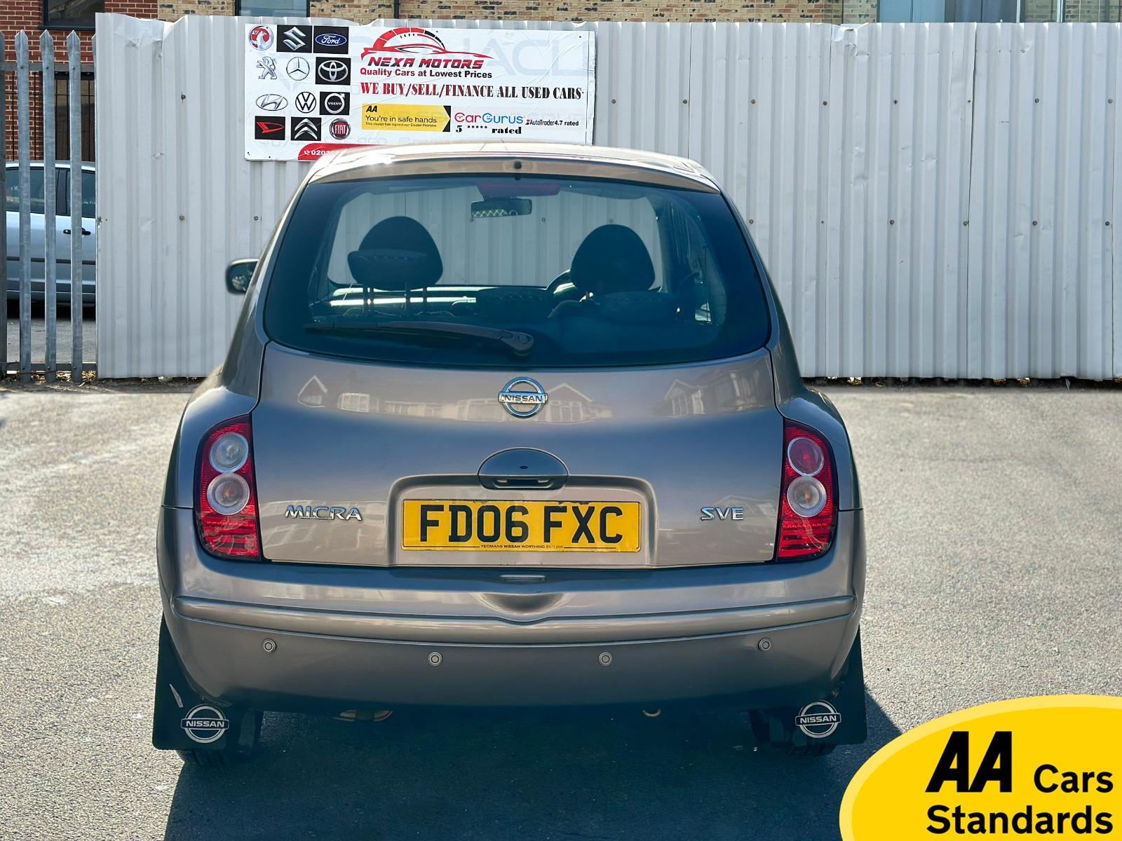 Nissan Micra 1.4 16v SVE Hatchback 3dr Petrol Automatic (163 g/km, 87 bhp)