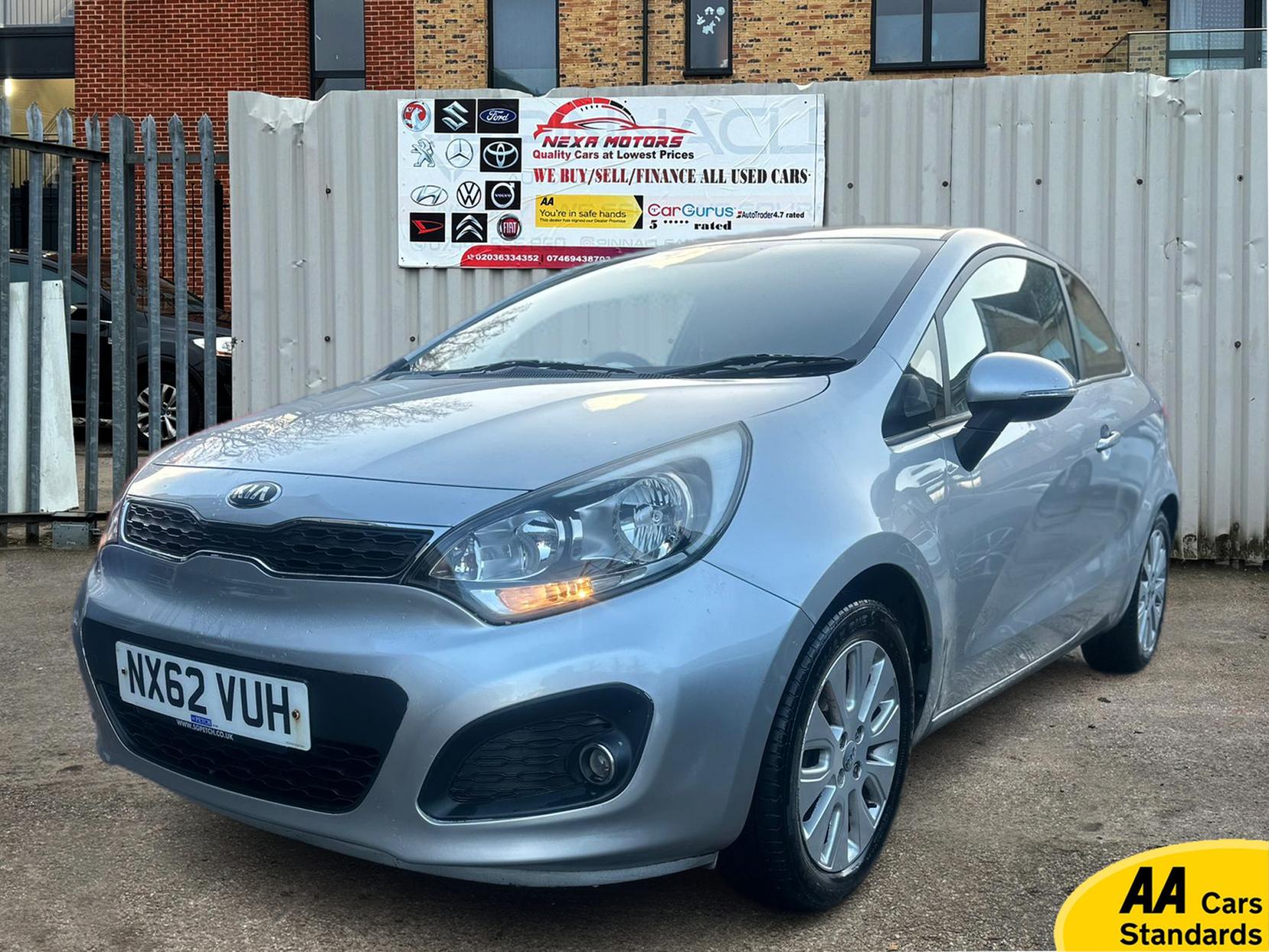 Kia Rio 1.25 2 Hatchback 3dr Petrol Manual Euro 5 (84 bhp)