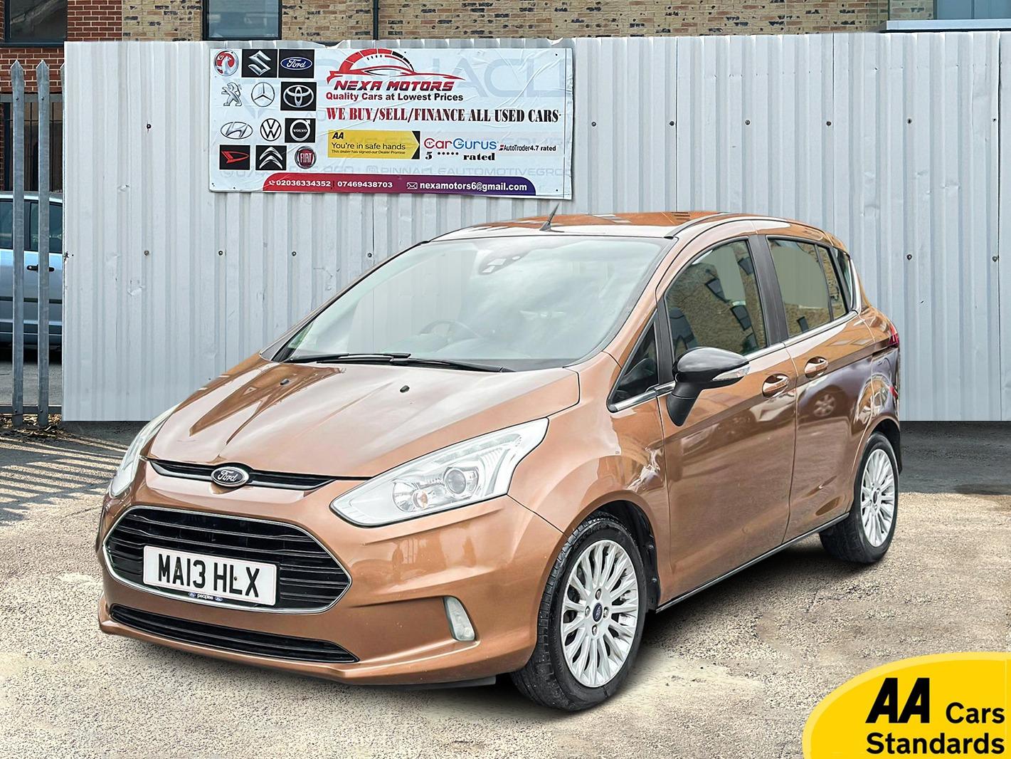 Ford B-Max 1.0T EcoBoost Titanium MPV 5dr Petrol Manual Euro 5 (s/s) (120 ps)