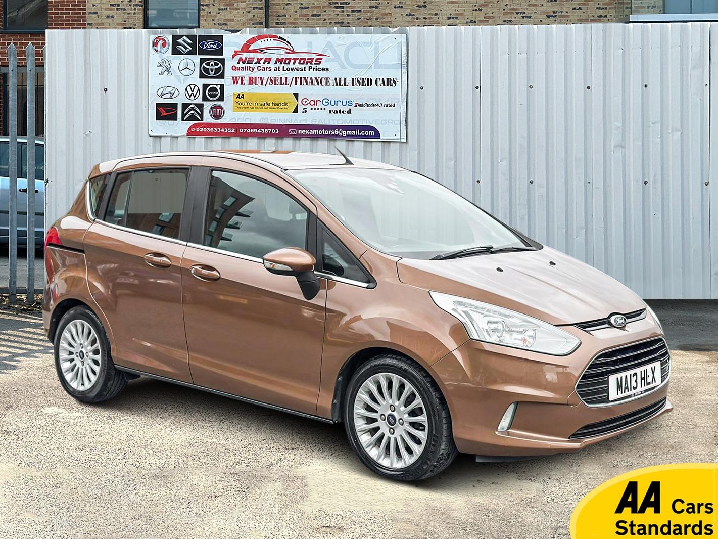 Ford B-Max 1.0T EcoBoost Titanium MPV 5dr Petrol Manual Euro 5 (s/s) (120 ps)