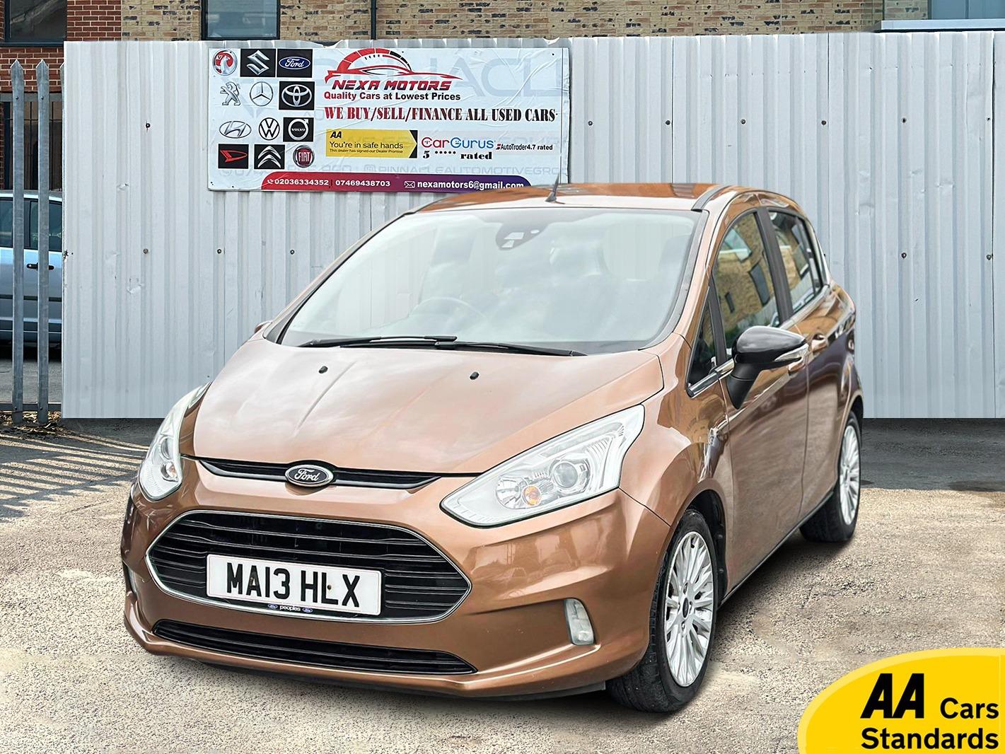 Ford B-Max 1.0T EcoBoost Titanium MPV 5dr Petrol Manual Euro 5 (s/s) (120 ps)