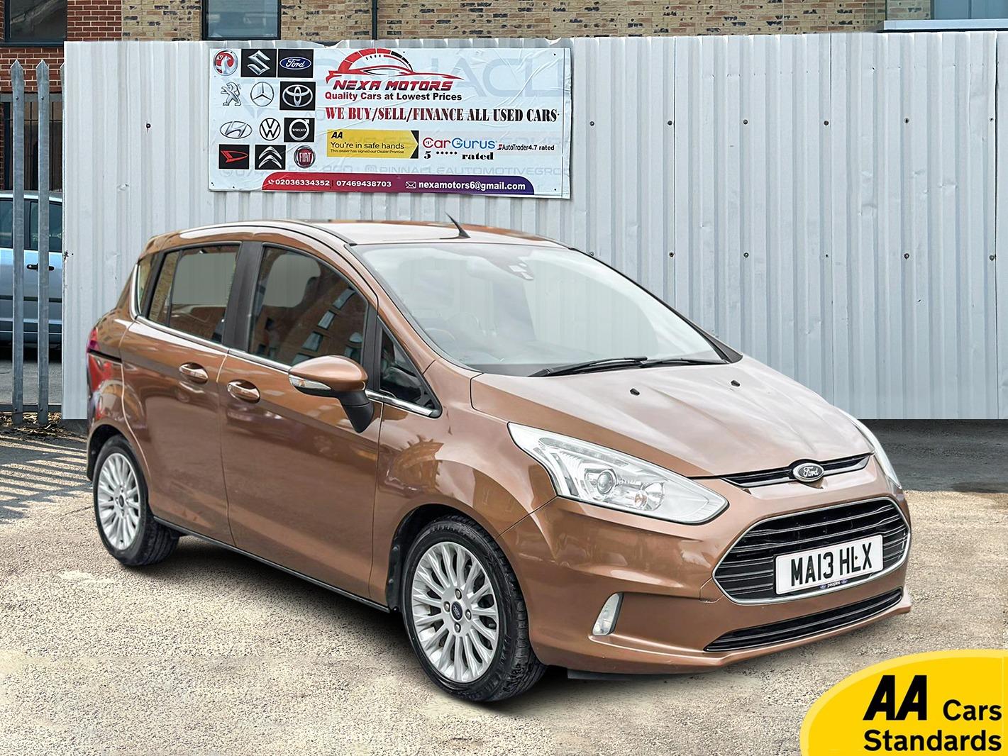 Ford B-Max 1.0T EcoBoost Titanium MPV 5dr Petrol Manual Euro 5 (s/s) (120 ps)