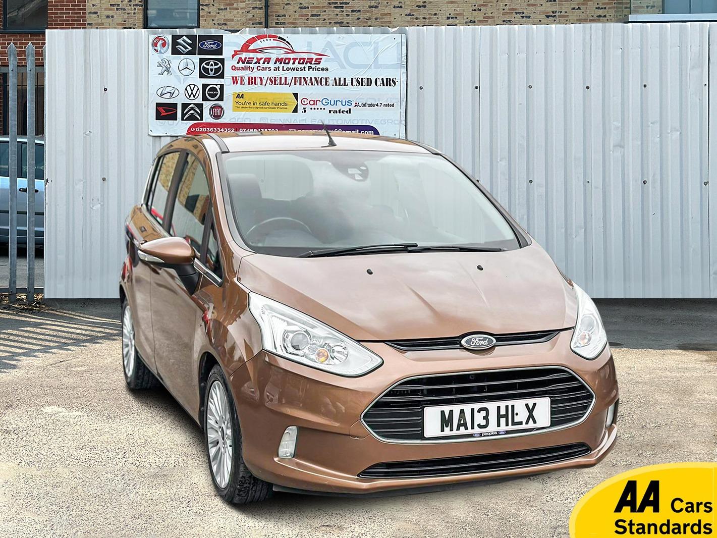 Ford B-Max 1.0T EcoBoost Titanium MPV 5dr Petrol Manual Euro 5 (s/s) (120 ps)