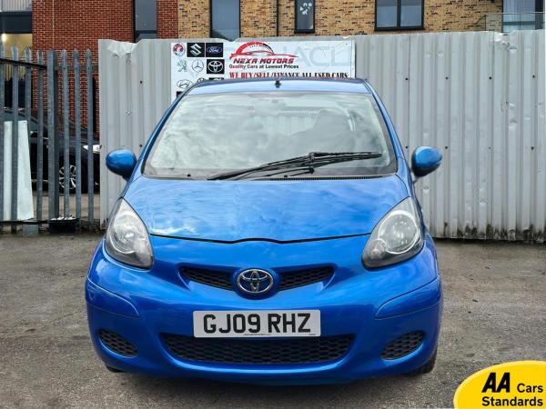 Toyota AYGO 1.0 VVT-i Blue Hatchback 5dr Petrol MultiMode Euro 4 (67 bhp)