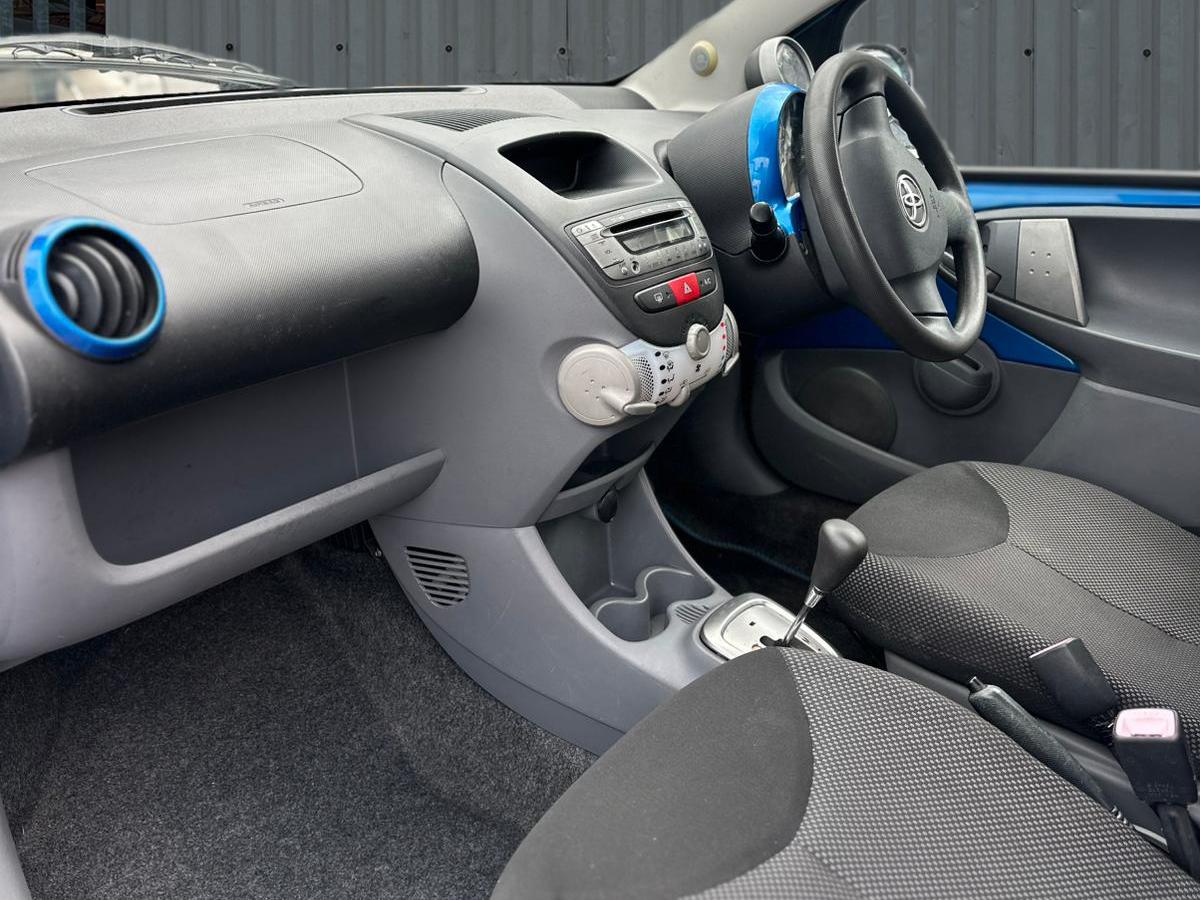 Toyota AYGO 1.0 VVT-i Blue Hatchback 5dr Petrol MultiMode Euro 4 (67 bhp)