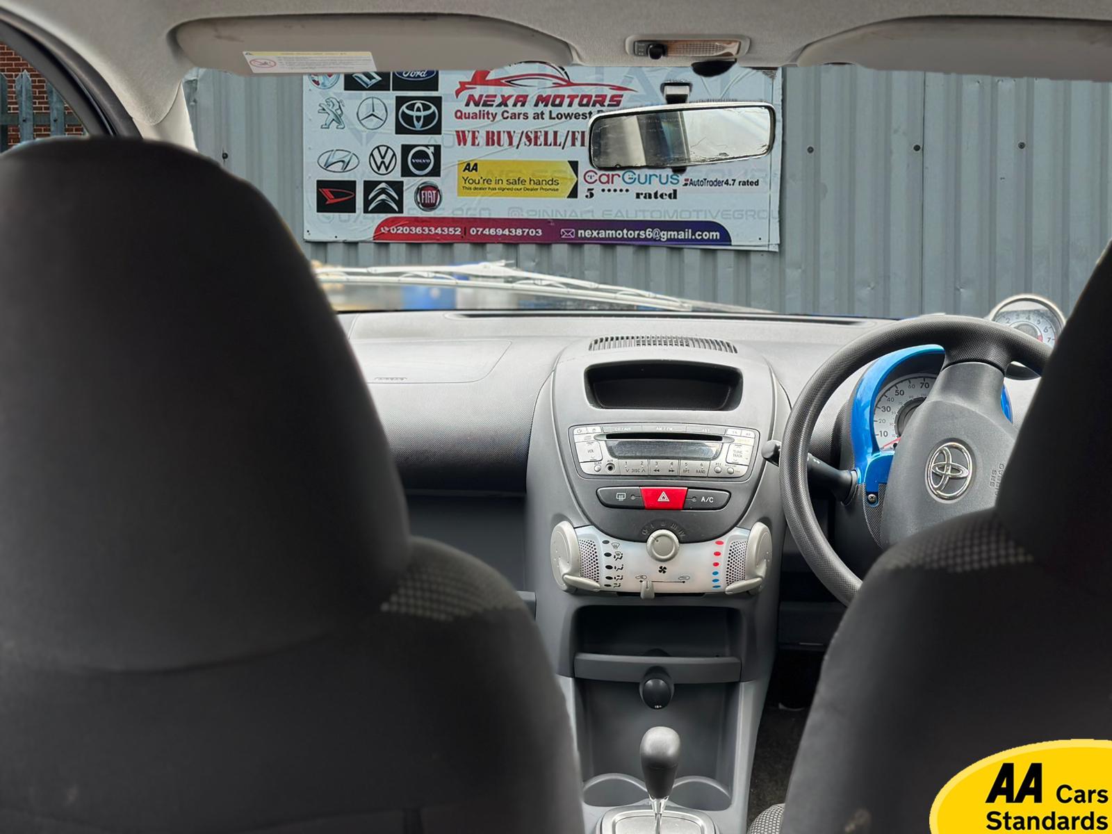 Toyota AYGO 1.0 VVT-i Blue Hatchback 5dr Petrol MultiMode Euro 4 (67 bhp)