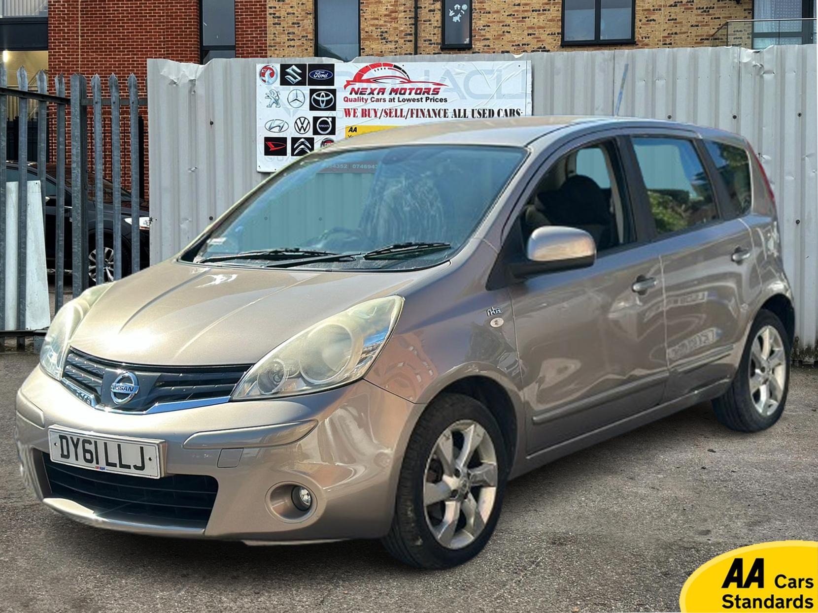 Nissan Note 1.6 16V n-tec Hatchback 5dr Petrol Auto Euro 5 (110 ps)