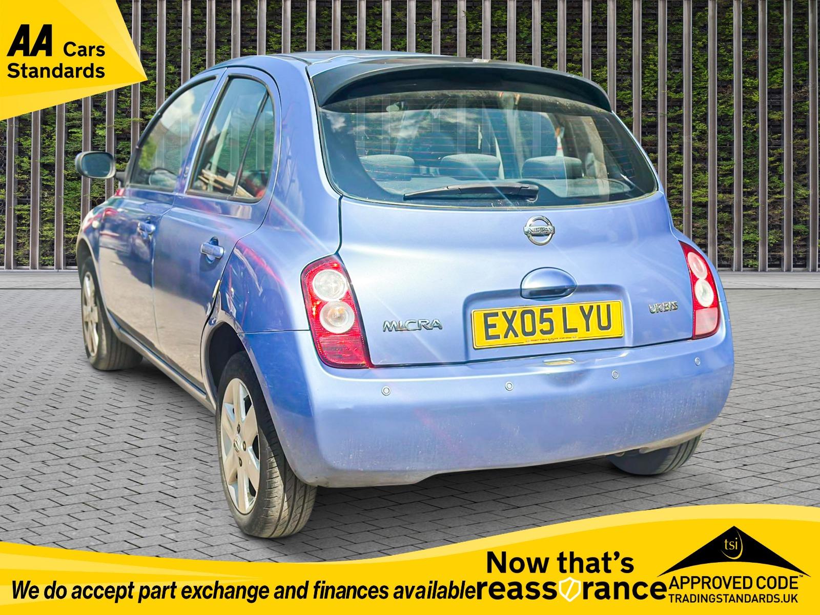 Nissan Micra 1.2 16v URBIS Hatchback 5dr Petrol Manual (161 g/km, 79 bhp)