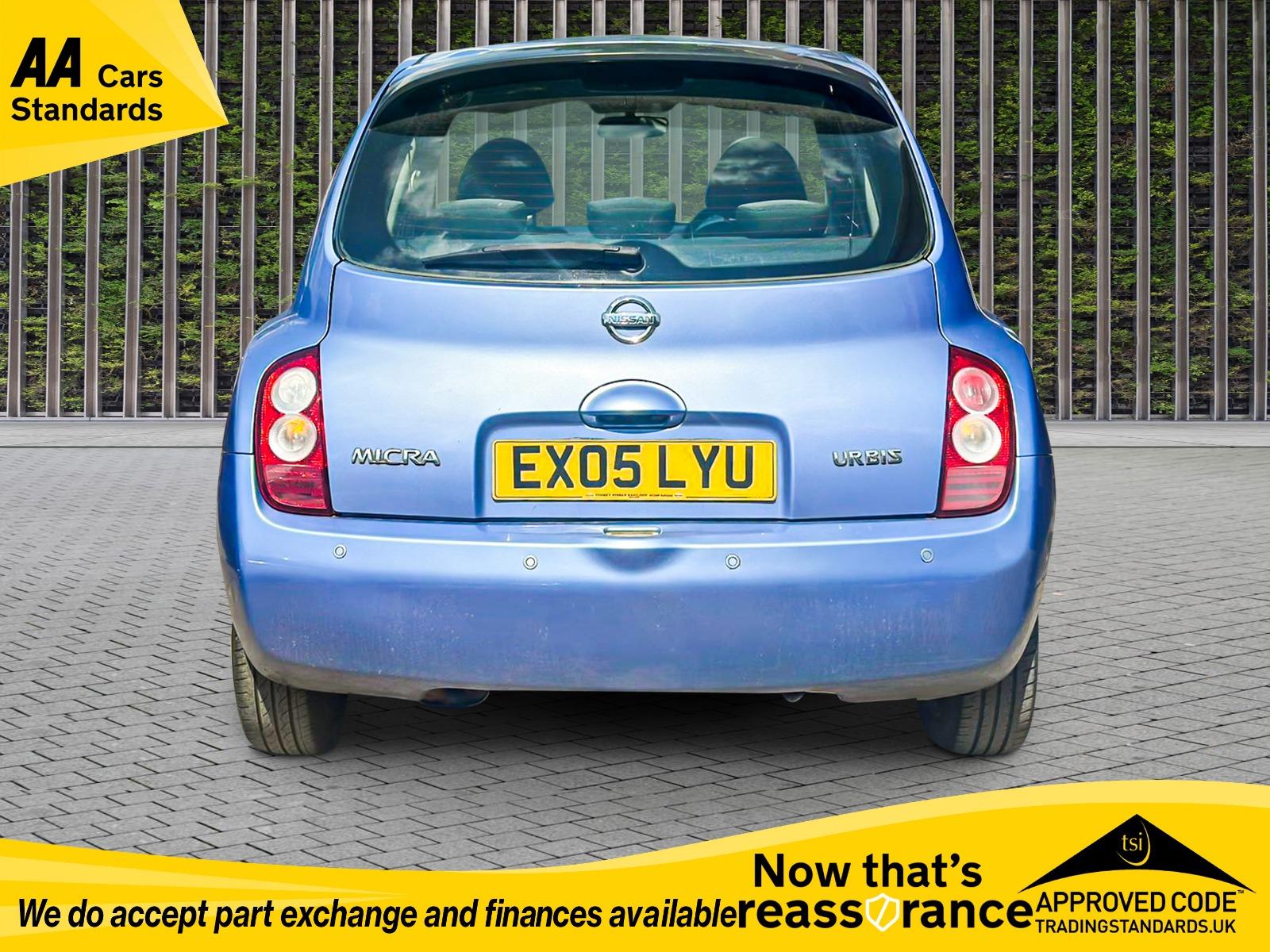 Nissan Micra 1.2 16v URBIS Hatchback 5dr Petrol Manual (161 g/km, 79 bhp)