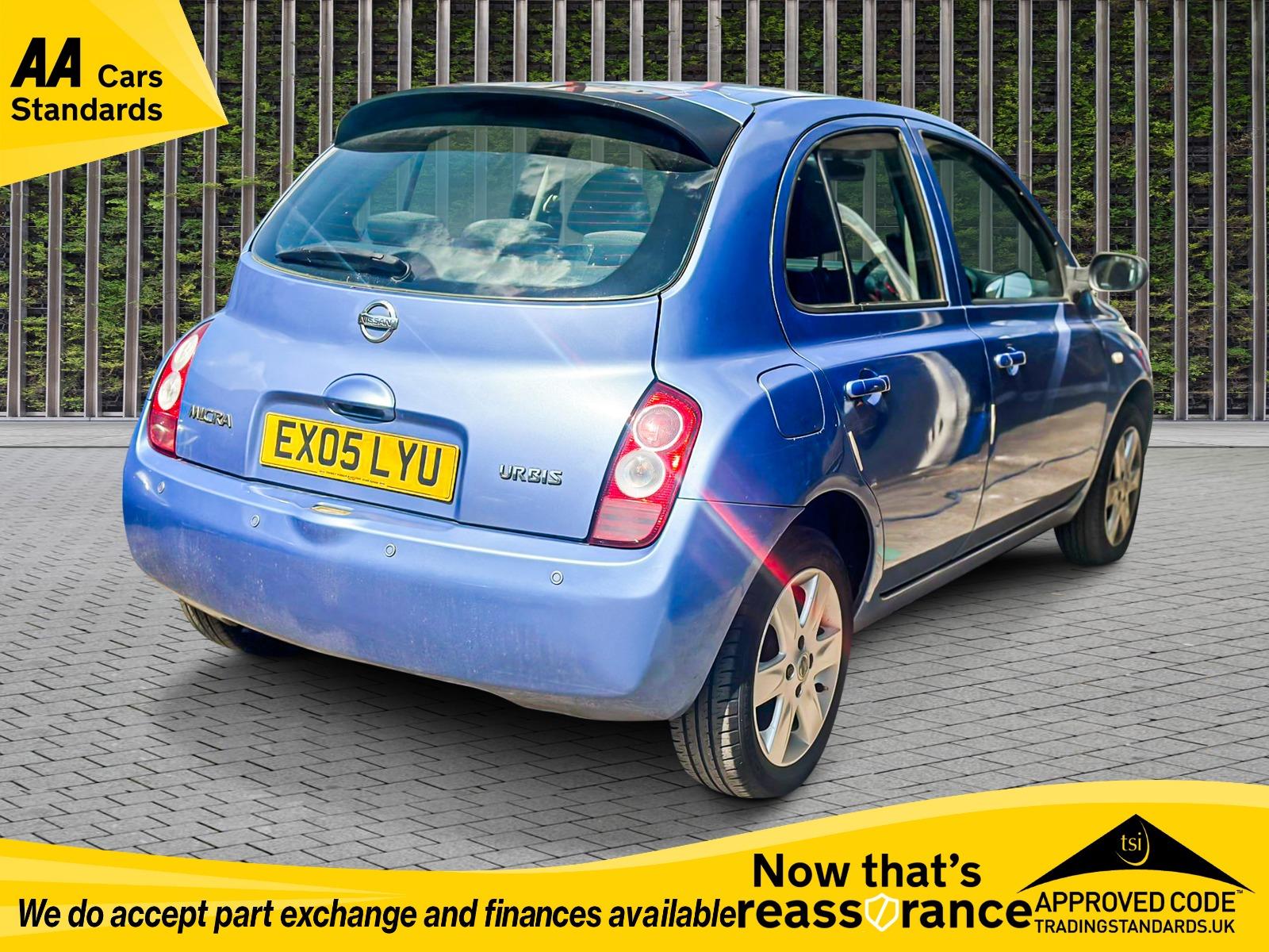 Nissan Micra 1.2 16v URBIS Hatchback 5dr Petrol Manual (161 g/km, 79 bhp)