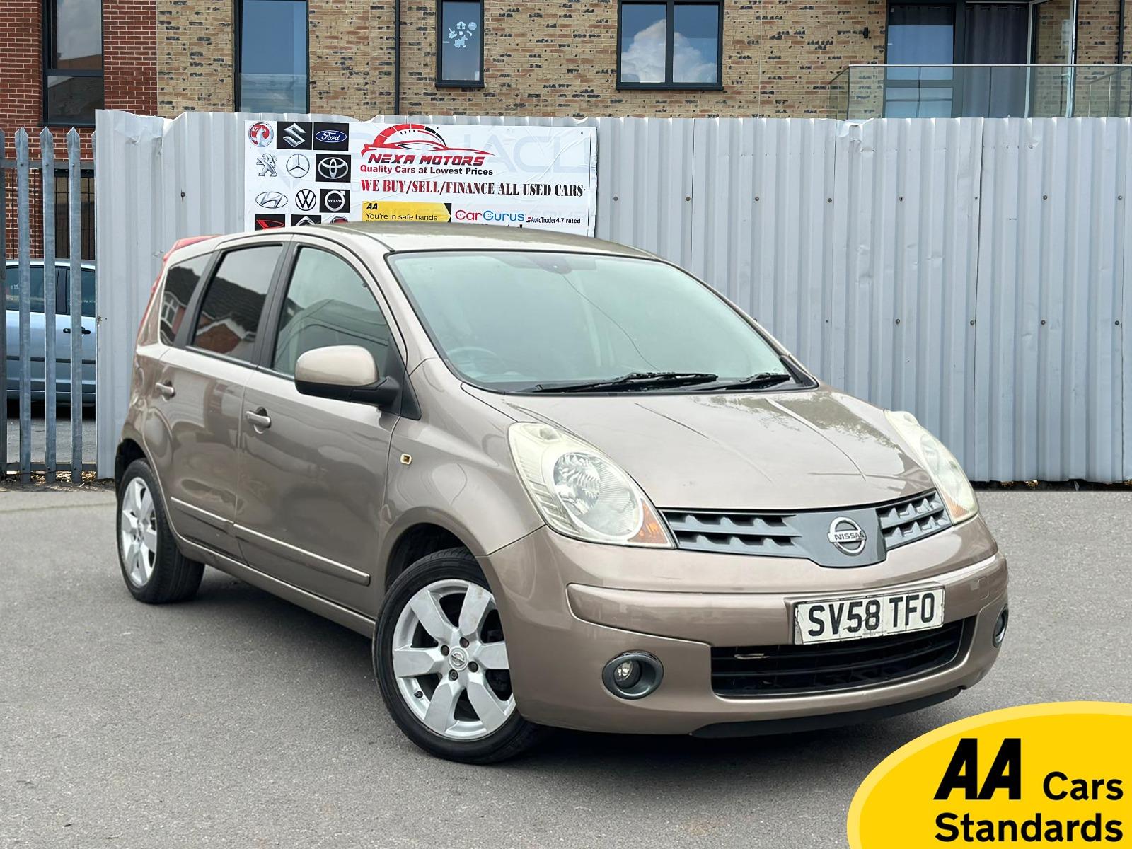 Nissan Note 1.6 16V Tekna Hatchback 5dr Petrol Auto Euro 4 (110 ps)