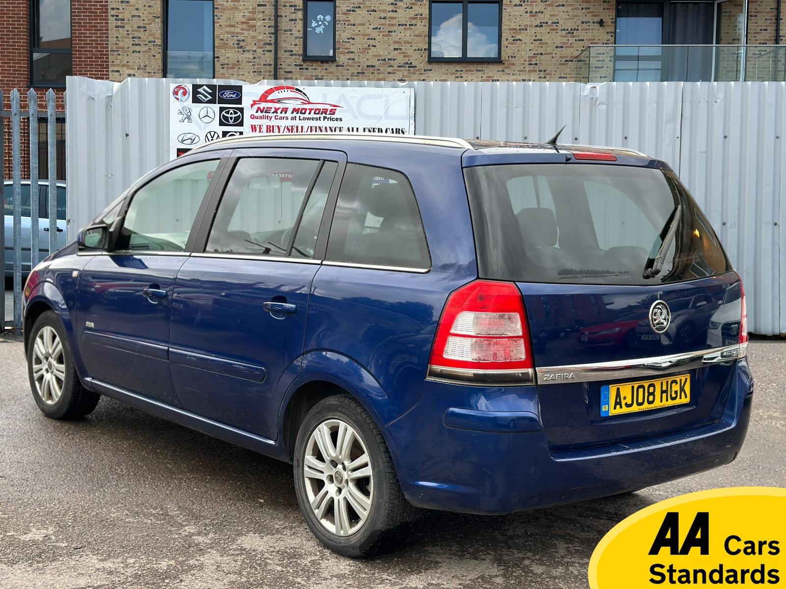 Vauxhall Zafira 1.8 16V Design MPV 5dr Petrol Manual Euro 4 (140 bhp)