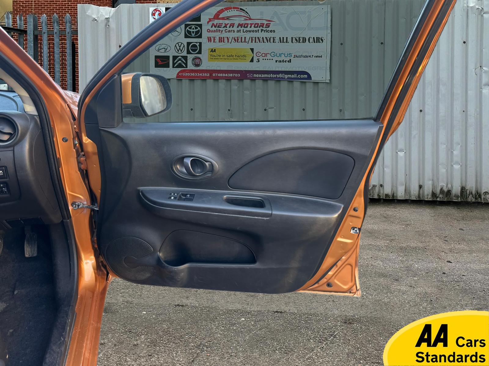 Nissan Micra 1.2 12V Acenta Hatchback 5dr Petrol CVT Euro 5 (80 ps)