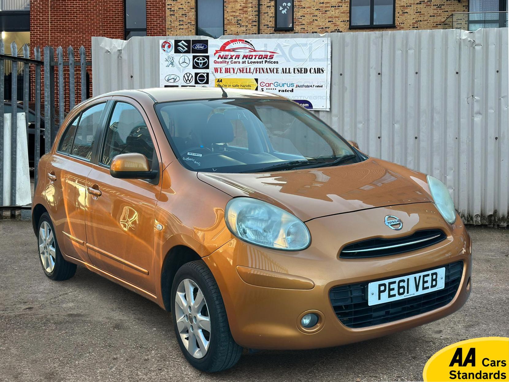 Nissan Micra 1.2 12V Acenta Hatchback 5dr Petrol CVT Euro 5 (80 ps)