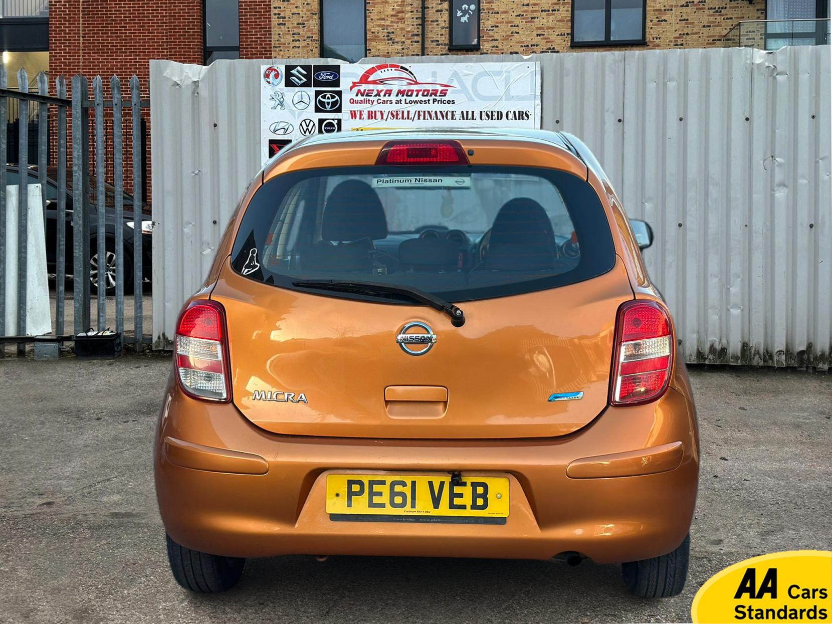 Nissan Micra 1.2 12V Acenta Hatchback 5dr Petrol CVT Euro 5 (80 ps)