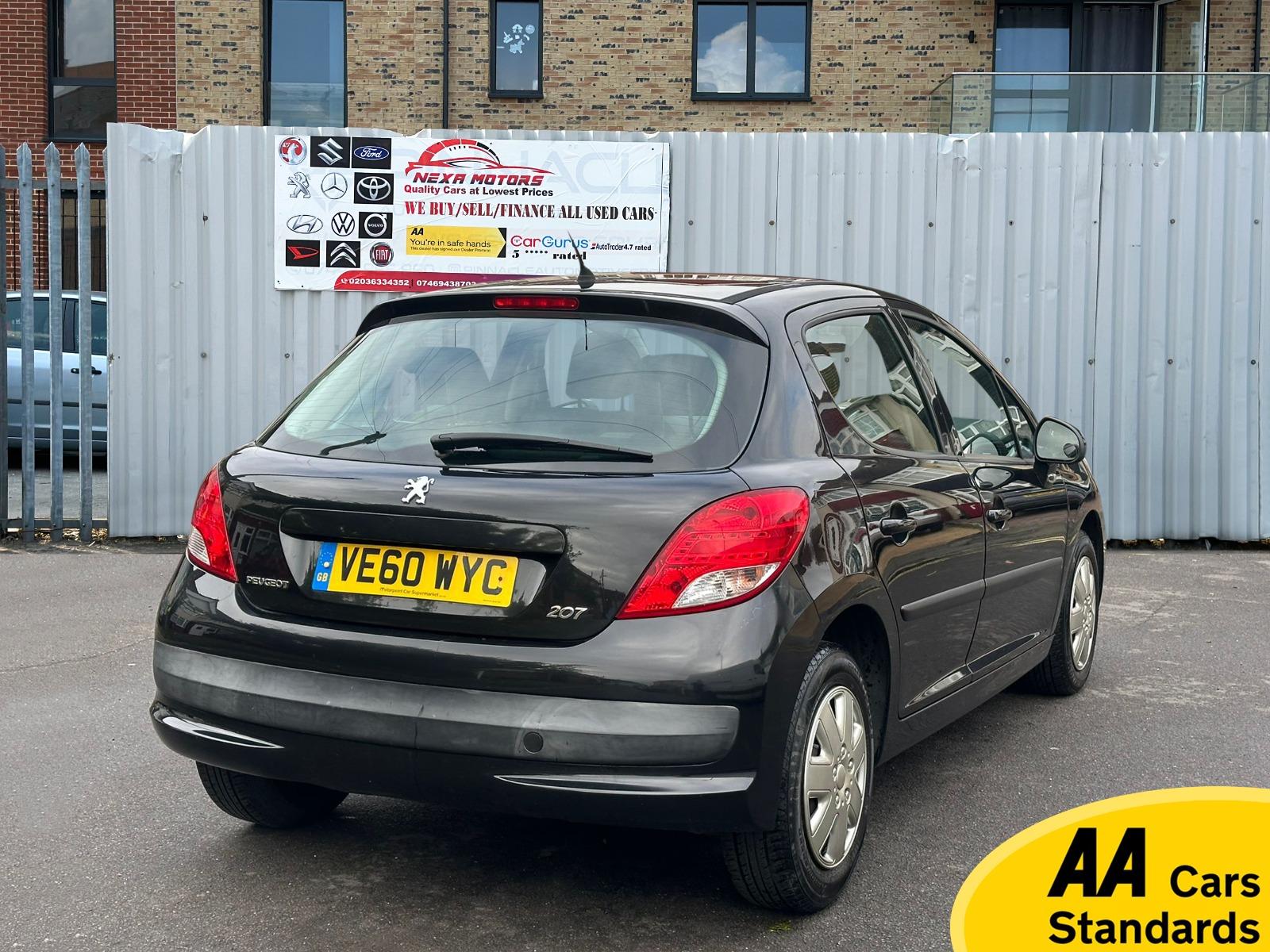 Peugeot 207 1.4 S Hatchback 5dr Petrol Manual Euro 5 (A/C) (75 ps)