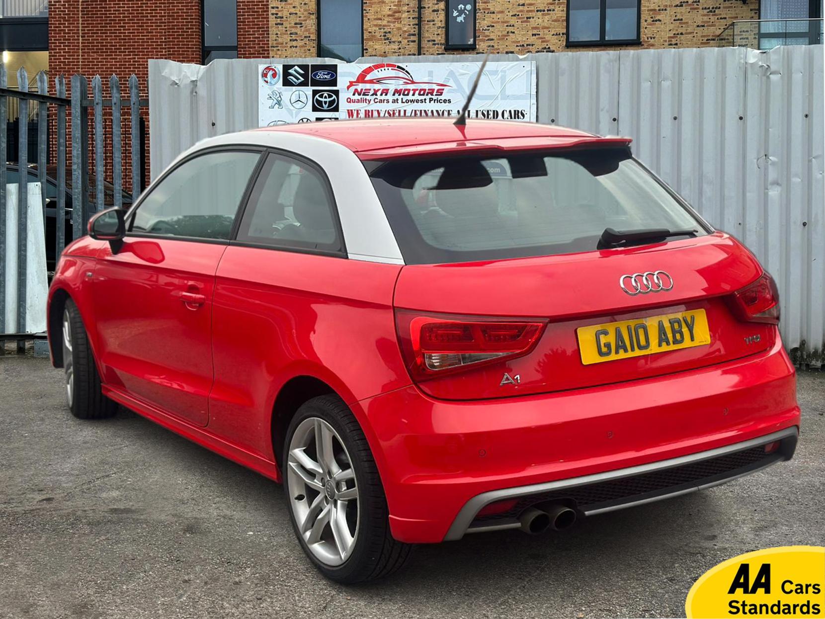 Audi A1 1.4 TFSI S line Hatchback 3dr Petrol S Tronic Euro 5 (s/s) (122 ps)