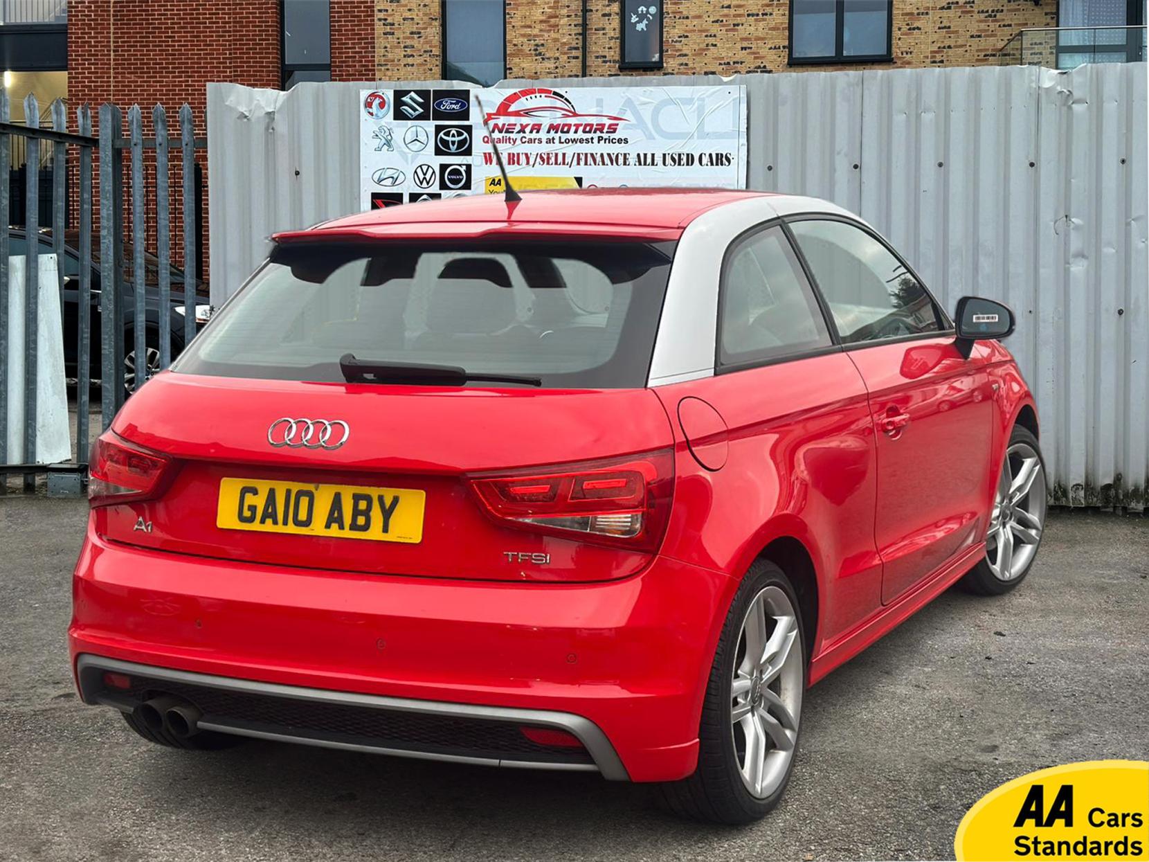 Audi A1 1.4 TFSI S line Hatchback 3dr Petrol S Tronic Euro 5 (s/s) (122 ps)